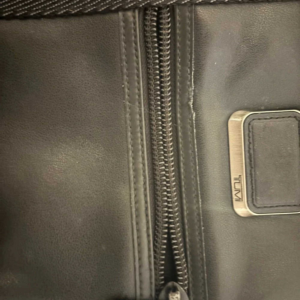Tumi Alpha Bravo Davis Charcoal and Black Men's Backpack